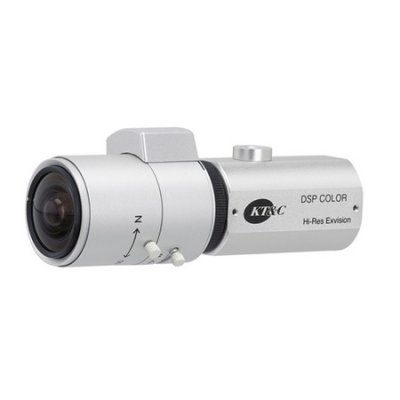 KPC-350CHVAI KT&C 380 TV Lines, Sony 1/3" ExView CCD, 0.05LUX@FacePlate, w/ Varifocal Lens (3~8mm) & Auto Iris, Video Drv.