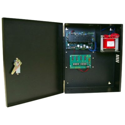 P3DCAXS-10OL-DB4 P3 Access Control Power Supply 12 or 24VDC 10 Amps 4 Outputs