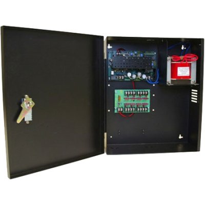 P3DCAXS-10OL-DB8 P3 Access Control Power Supply 12 or 24VDC 10 Amps 8 Outputs