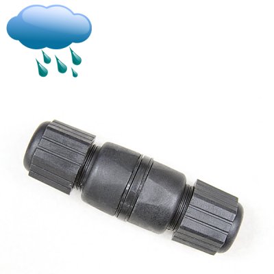 RJ45 Outdoor Waterproof Coupler, Female to Female, Shielded, Field Installable