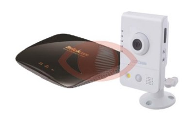 Brickcom Wireless Megapixel Cube Camera and Wireless Router Combo