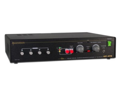 AP-4TB Louroe Electronics 4 Zone Audio Monitoring Base Station