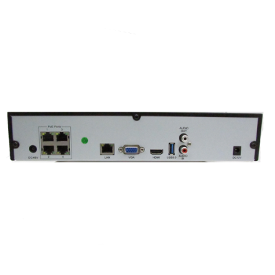 8 CH NVR with 4 POE Switch Built-in
