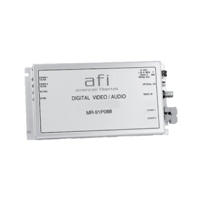 WECMR-91P88C American Fibertek Module Receiver - Single Channel Digital Video Transmission System With Two Bi-Directional Audio Channels