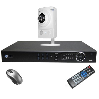 1 HD 720p Cube WIFI Megapixel NVR kit for Business Professional Grade