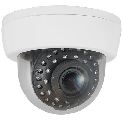 TVI Indoor Dome Camera IR 2mp 1080p in White