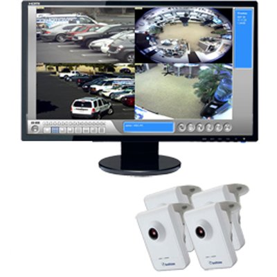 Four Camera Wireless 1.3 Megapixel IP Camera Bundle - GV-CBW-4CH-BUNDLE