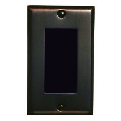 6200-252 Oil Rubbed Bronze finish, Single-Gang Box Color Camera, Adjustable Mount, Acrylic