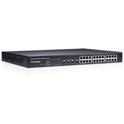 GV-POE2411 24-Port Gigabit 802.3 Web Management POE Switch