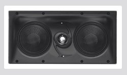 A53W Aton 5.25" In-Wall LCR, Dual Kevlar Woofers