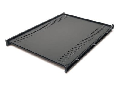 AR8122BLK - Fixed Shelf 250lbs/114kg Black