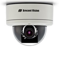  AV1255DN-H Arecont Vision 3.4-10.5mm Varifocal 42FPS @ 1280x1024 Indoor/Outdoor Day/Night Dome IP Security Camera 12VDC/24VAC/PoE