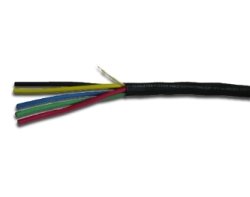 BCP-5X-250 5 Coax 26 AWG Mini-Coax Plenum Bulk Cable 250'/76.2m