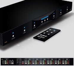 DLA6 6-Room DLA Speaker Level Audio Router - IR and RF control option