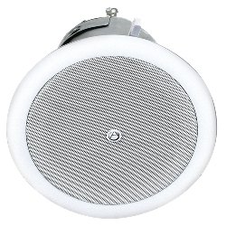 FAP42T 4" 2-Way Speaker System w/ 16-Watt 70.7V/100V Internal Transformer - White