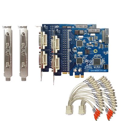 GeoVision GV-900A (16 channel x 2) 32 Camera Video Capture Card Kit