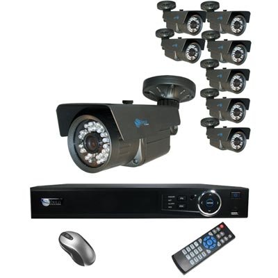 8 Bullet IR Camera DVR Kit for Business Commercial Grade