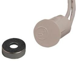 ISN-CSTB-10DMB BOSCH 3/8" STUBBY CONTACT WITH THIN MAGNET BROWN-10 PACK