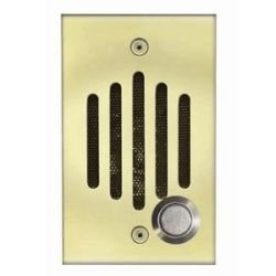 IU-0222C Channel Vision IU SERIES DOOR STATION POLISHED BRASS