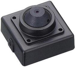 KT&C KPC-VSN500NHP1 550TVL Square Camera, 3.7mm Conical Lens