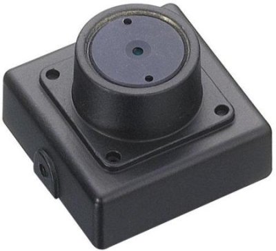 KT&C KPC-VSN500NHP3 550TVL Square Camera, 3.7mm Flat Pinhole Lens