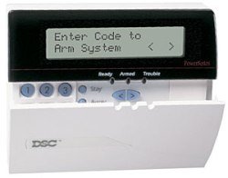 LCD5500Z-TIME Programmable Two-line, 32-Character Display Keypad With Time