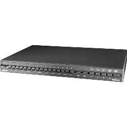 MX4016MS Pelco Monochrome Simplex Genex Multiplexer (16 Channels, RS-170)