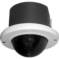 Pelco SD427-HF0 Spectra IV SE, 27x, In-Ceiling Mount, Heavy Duty, Aluminum Housing, Smoked Bubble