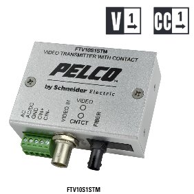 FTV10M1STM Pelco FTV10M1ST  Miniature Fiber Transmitter