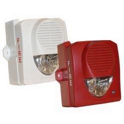 SH-120R 120VAC Strobe/Horn Red