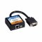 500042 MuxLab VGA Balun II HD15 HD Plug - Monitor Side