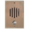 DP-0232C Channel Vision Front Door DP-Large Faceplate, No Camera, Antique Brass Finish, CAT5 Intercom