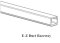 E-Z38-W Easy Duct Raceway 3/8" X 6 White, Bag of 10 Only