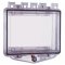 STI-7510C Polycarbonate Enclosure with Open Backbox for Flush Mount Applications and Exterior Key Lock
