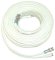 RG59 Coaxial Premade Cable (100', White), designed for CCTV installations, is UL-listed and includes a power connector.