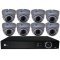 8 Dome IR Camera DVR Kit for Business Commercial Grade