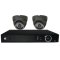 2 Dome IR Security DVR Kit for Business Professional Grade