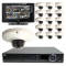 16 HD 2 Megapixel Dome NVR Kit for Business Commercial Grade