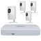 4 HD Wifi Cube 1 Megapixel Mini NVR Kit for Business Professional Grade