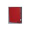 BC600 Battery Enclosure, Red Finish, 18.5H x 14.5W x 4.5D