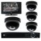 4 Dome Security DVR Kit for Business Professional Grade