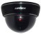 Fake Dummy Dome Security camera with Blinking LED - BLACK