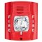 WHE-ESBR back box to exceder wall/horn or strobe red