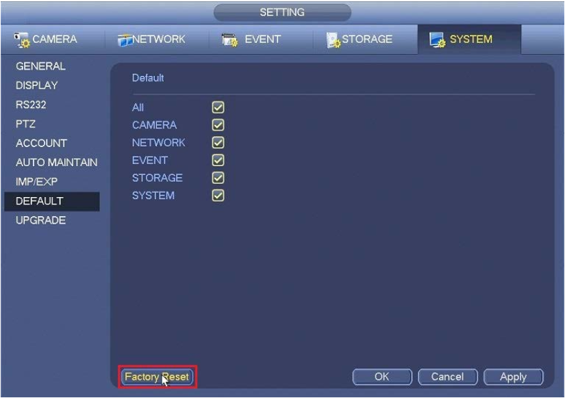 configure dahua ip camera