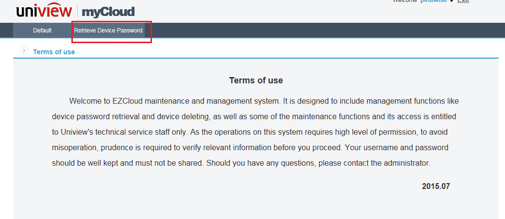 How To Generate A Temporary Password For Uniview Nvrs