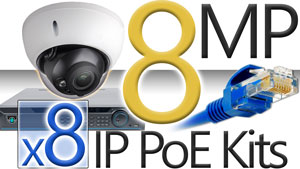 8 8MP Camera Kits