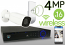 Wireless 4MP IP 2.8-13.5mm Motorized Bullet (16) Camera Kit (White)
