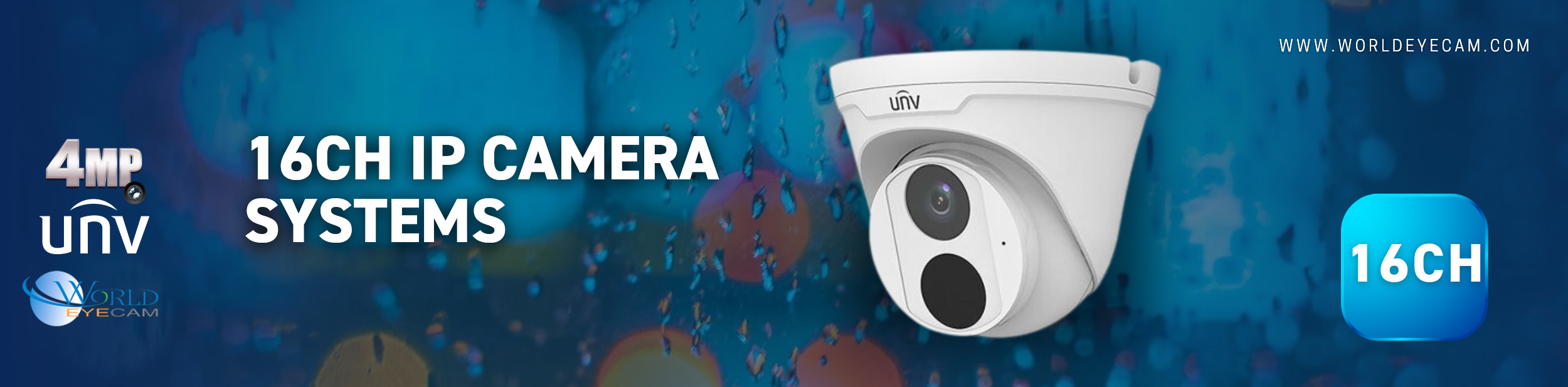 IP Camera Systems - 16ch Uniview