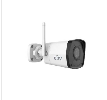 FullHD 1080p 2MP Wi-Fi Weatherproof Bullet IP Security Camera with a 2.8mm Fixed Lens and a Built...