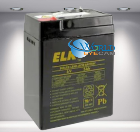 Battery; Lead Acid 6V-5.0Ah